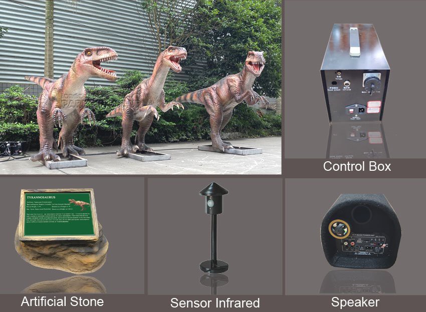 Popular Life Size Velociraptor For Show