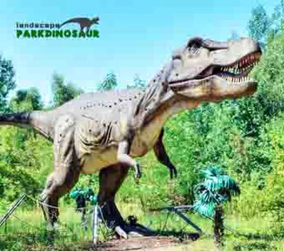 Jurassic Park Dinosauro Statua T-Rex